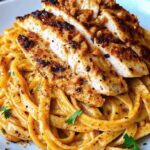 Creamy Garlic Parmesan Chicken Pasta'