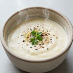 Finished Hello Fresh cream sauce base recipe ready to serve
