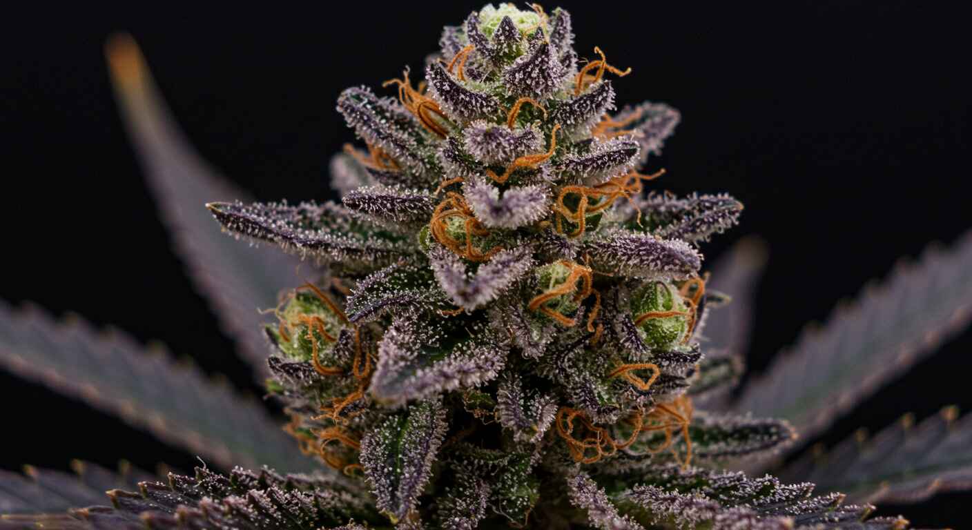 close-up i c e cream cake strain cannabis flower