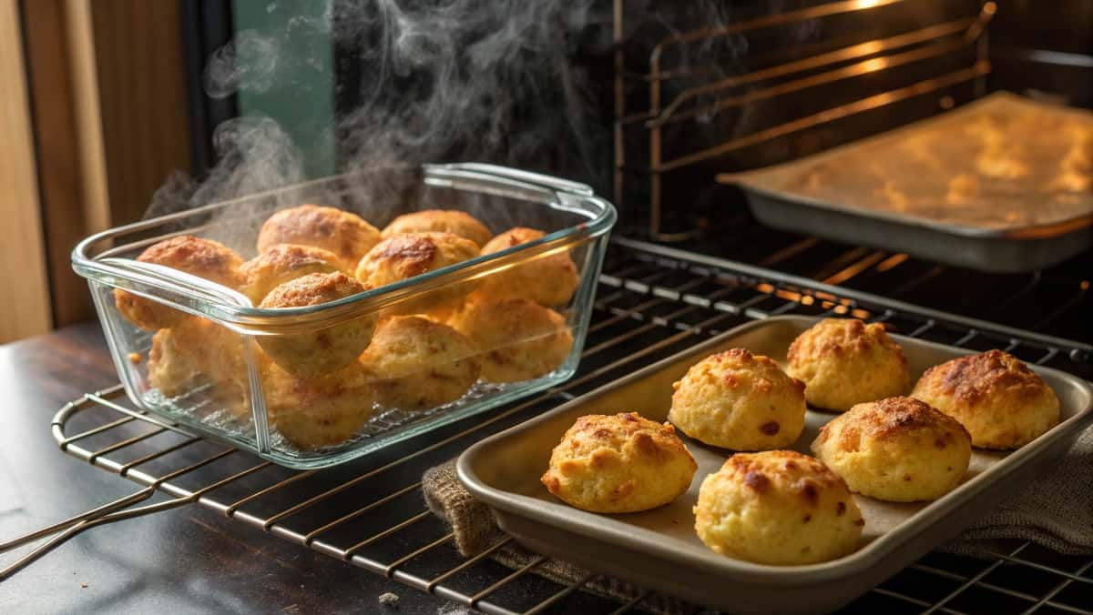 Mushed Potato Cheesy Puffs