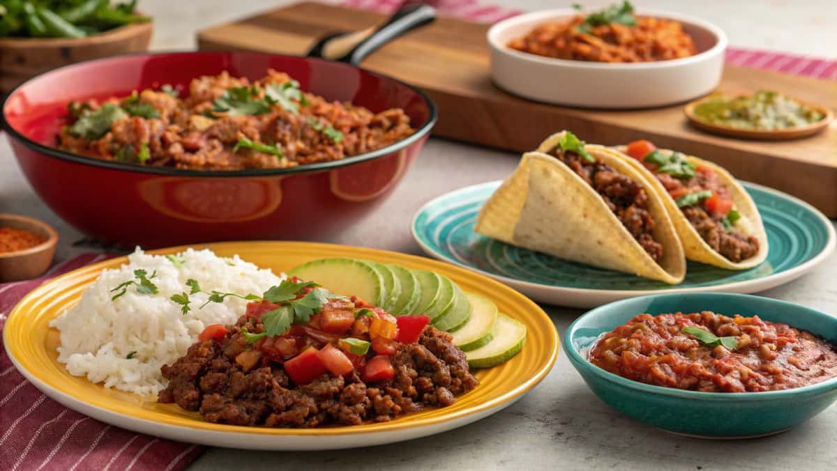A Cultural Spread Of Ground Beef Meals From Around B4kcemis