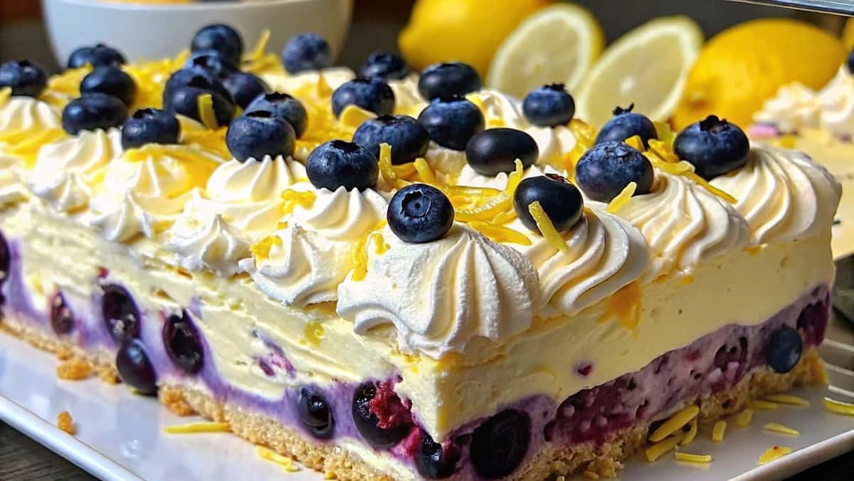 Lemon Blueberry Dessert Lemon Blueberry Dessert